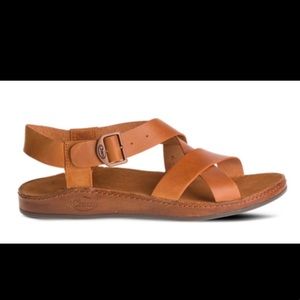Chaco Wayfarer Leather Sandal NWOT Size 8